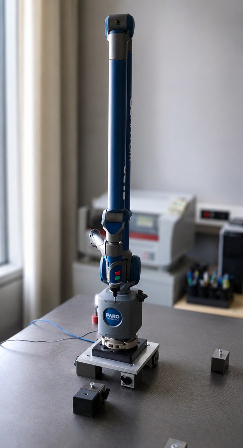 Portabler 7-Achs-Messarm – 3D-Scan für Reverse Engineering, CAD-IS